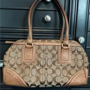 Coach Hampton Brown Designer Women's Handbag